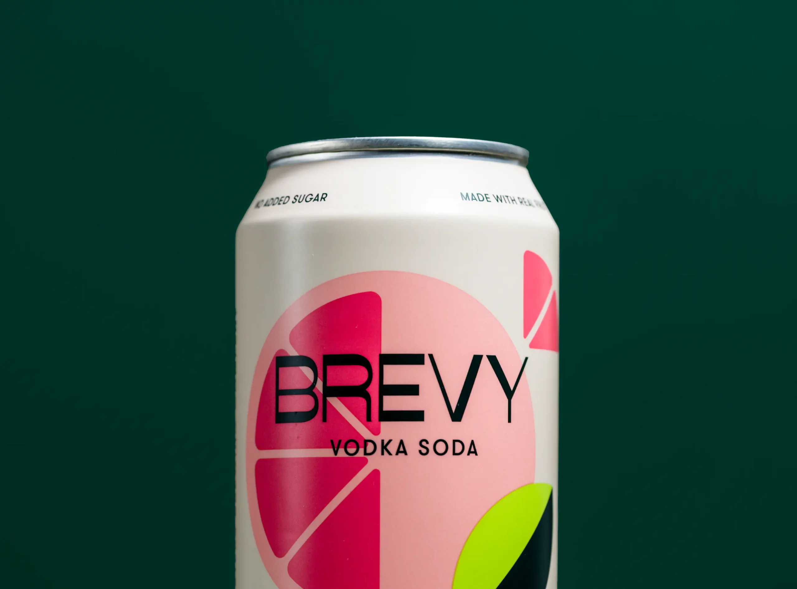 A wall of brevy cans