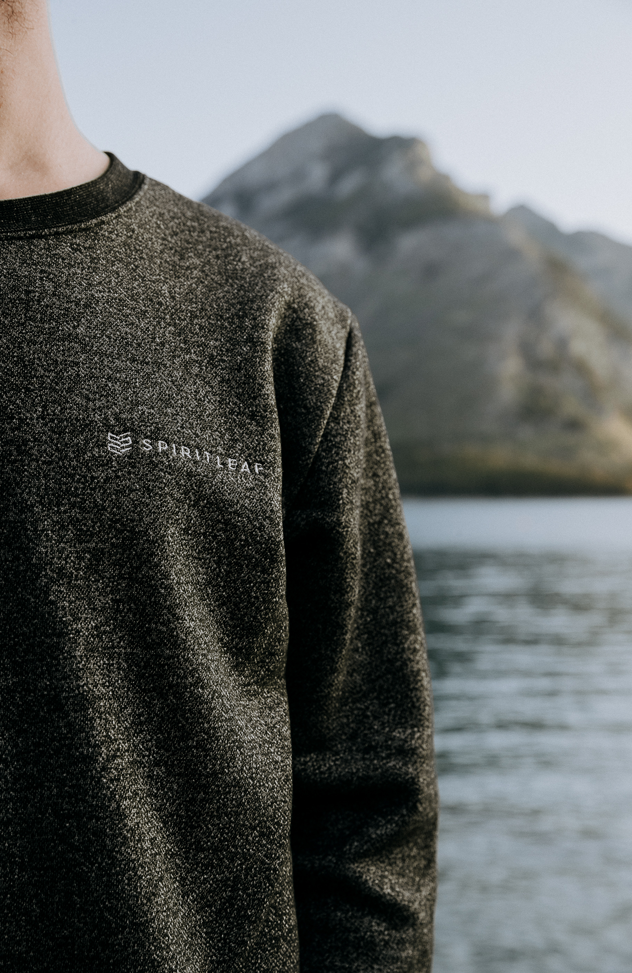 Spiritleaf crewneck sweater