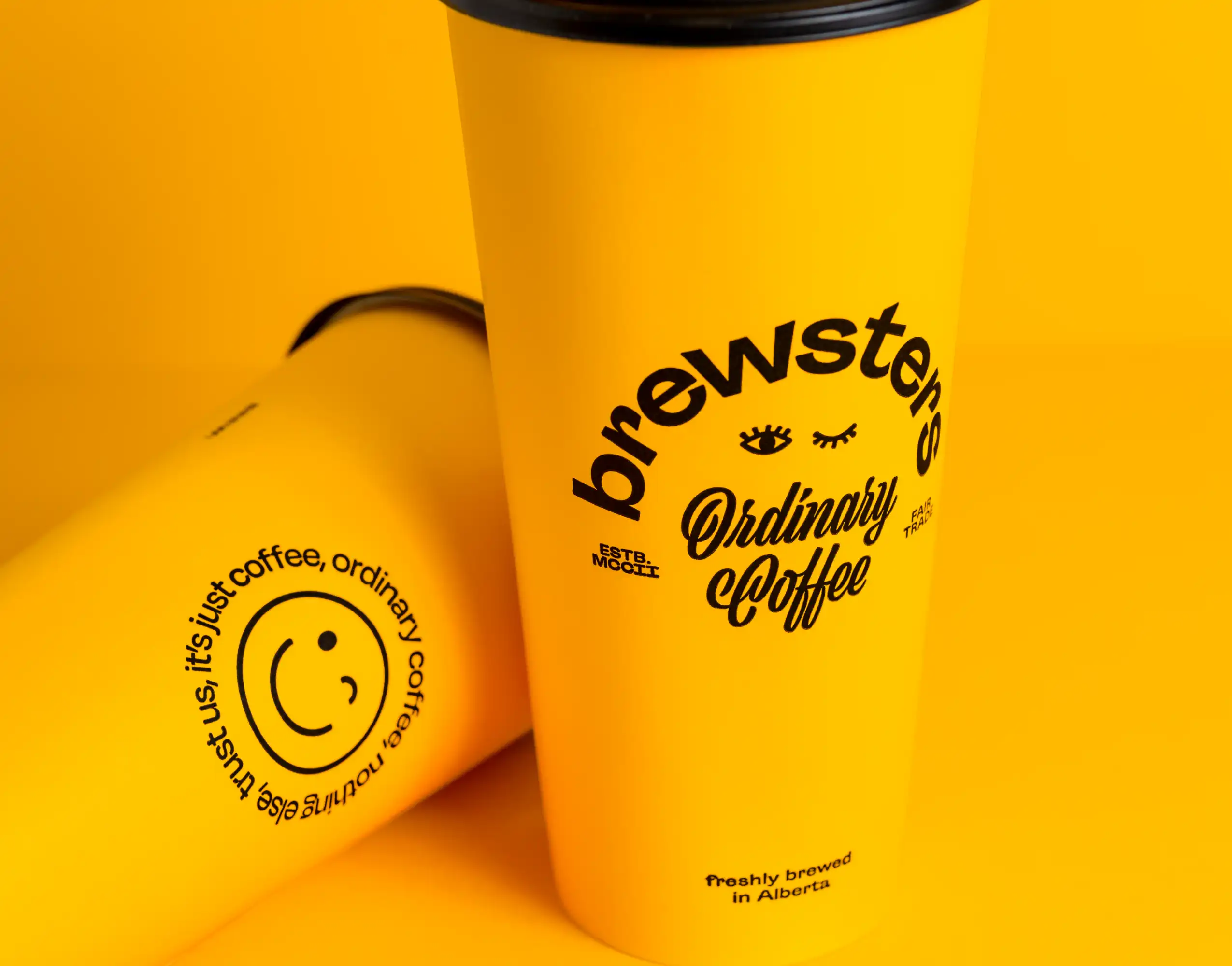 Brewsters Ordinary Coffee Cups