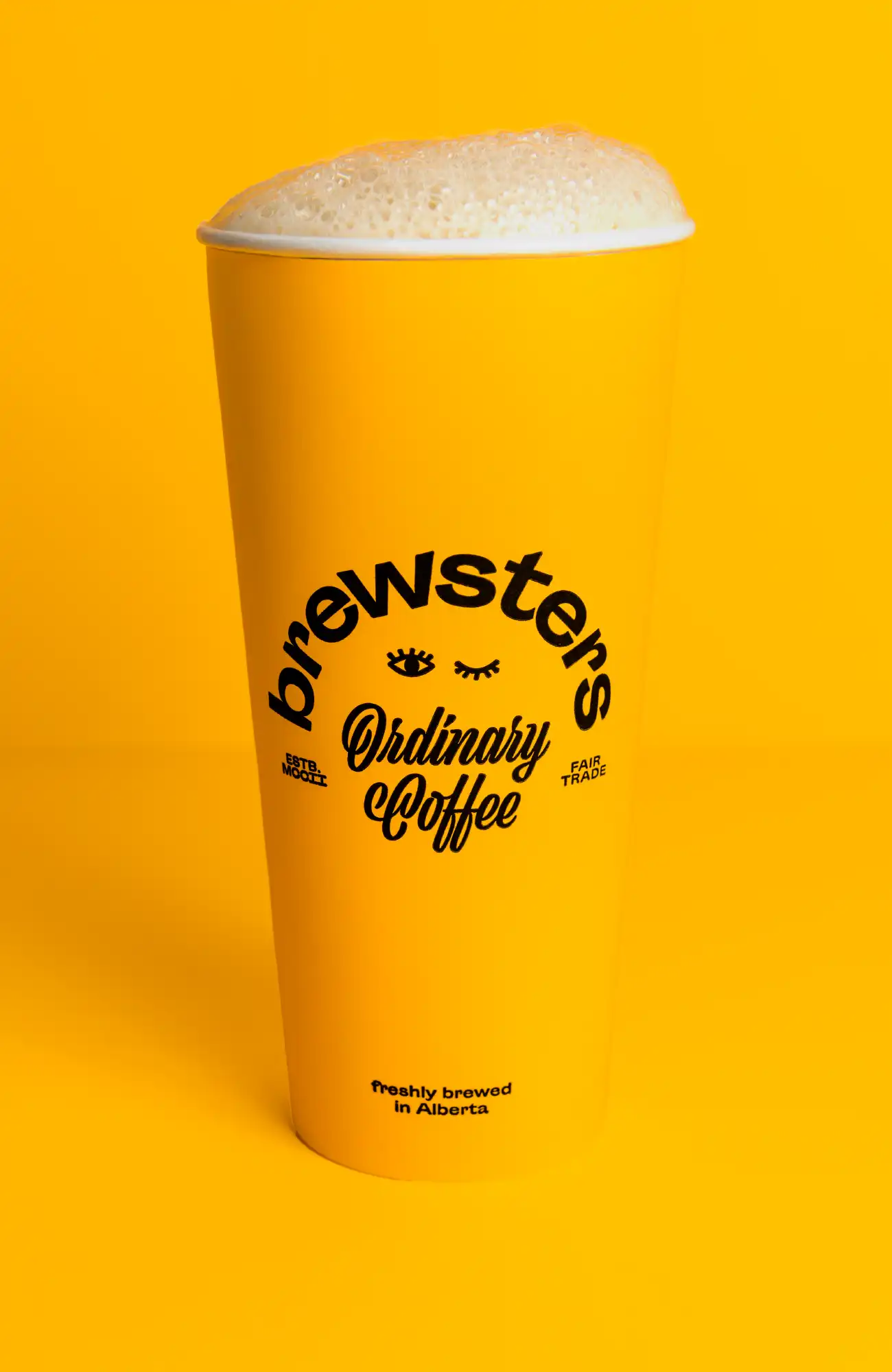Hero shot of Brewsters cup