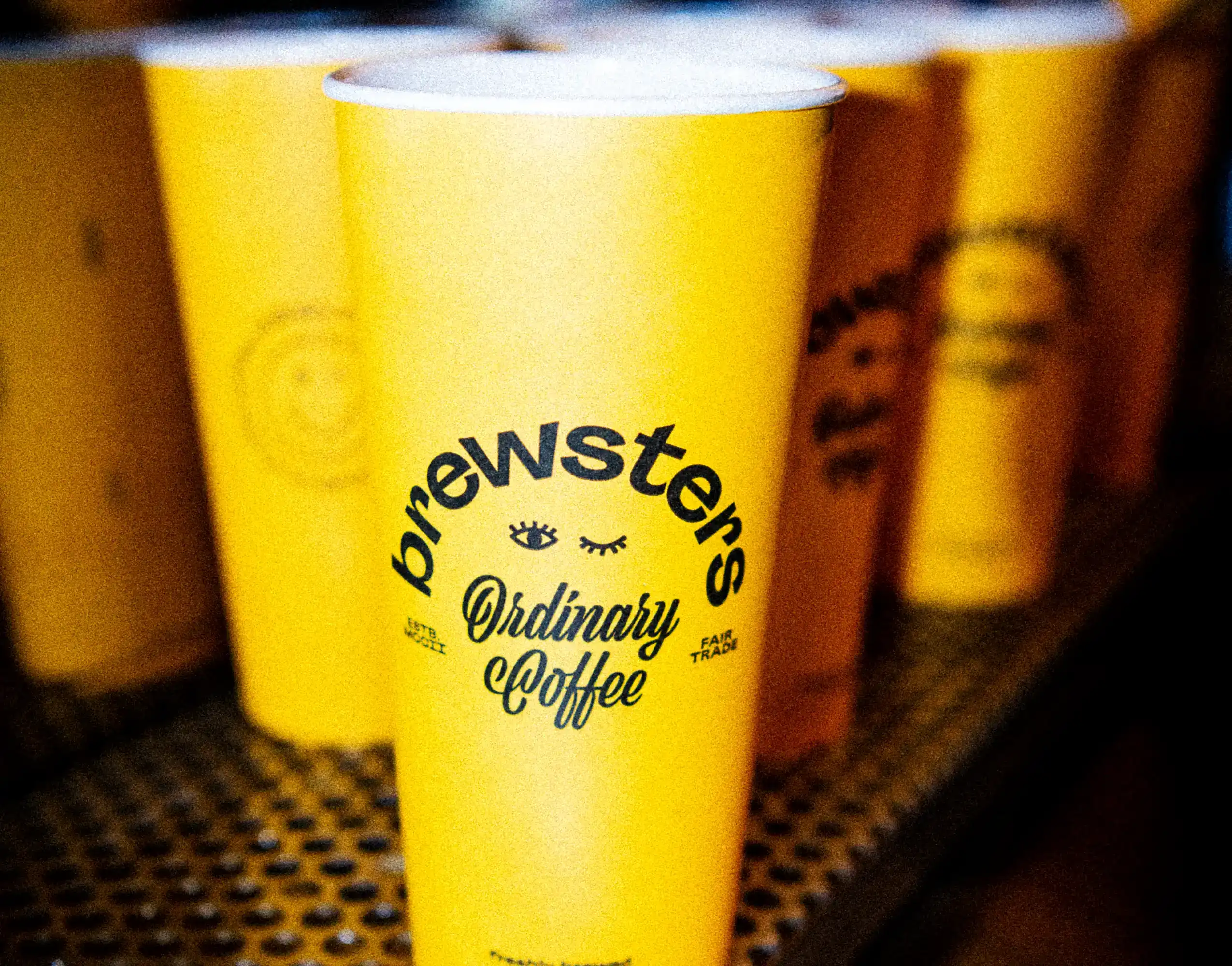 Brewsters cups lined up