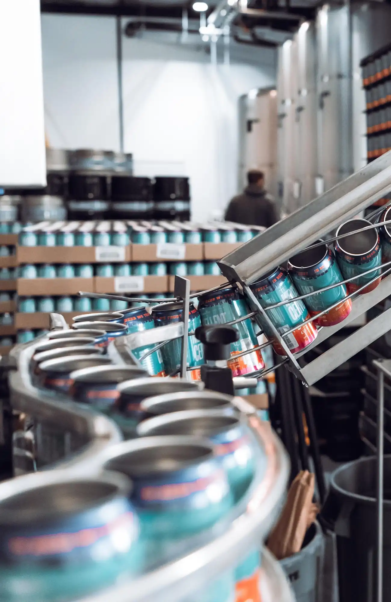 Brewsters canning machine