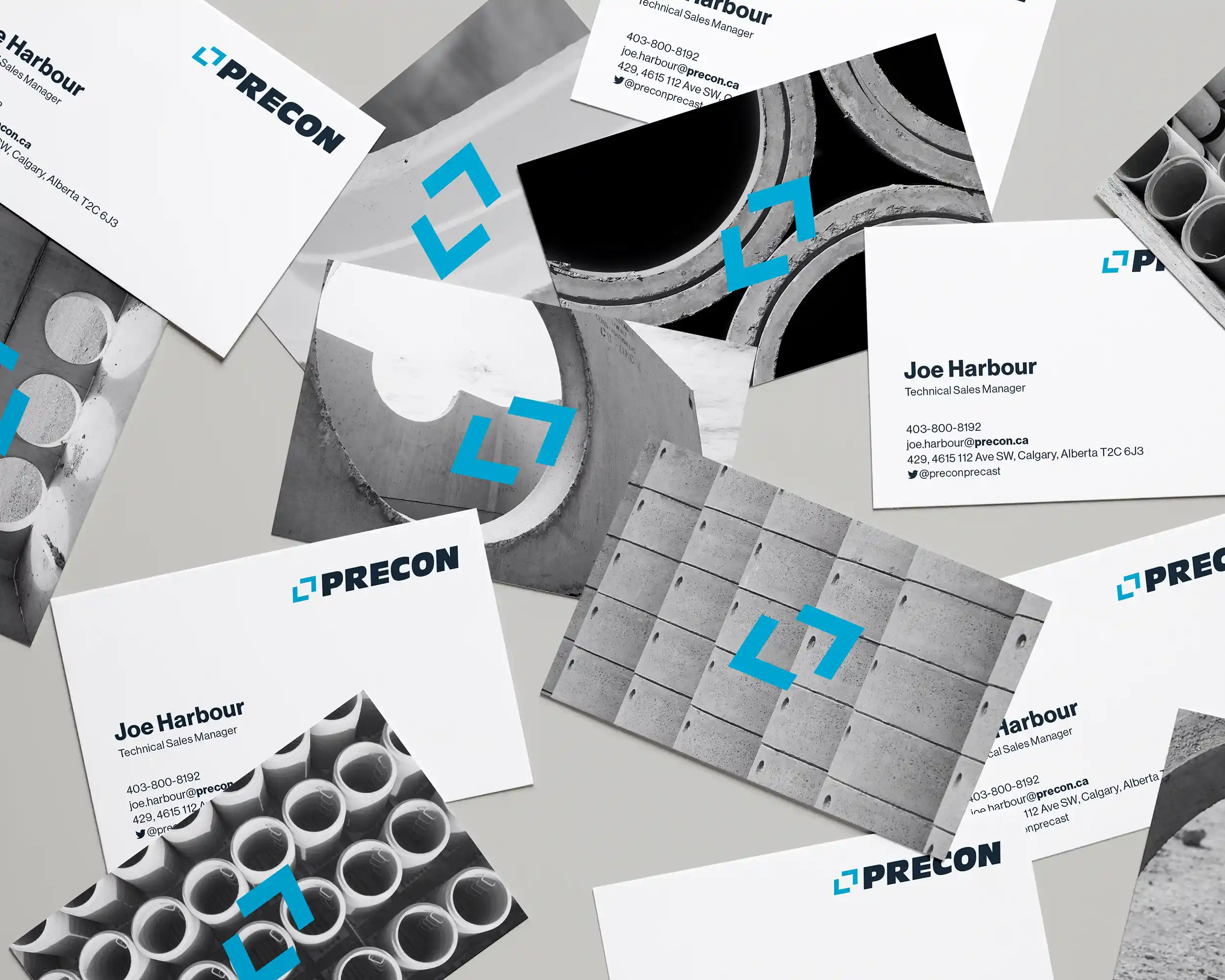 Precon business cards